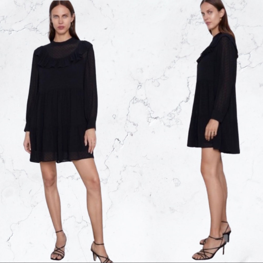 NWT ZARA SWISS DOT DRESS